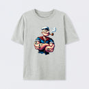 Bold Nautical Design with Pirate Ship Treasure T-Shirt