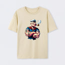 Bold Nautical Design with Pirate Ship Treasure T-Shirt