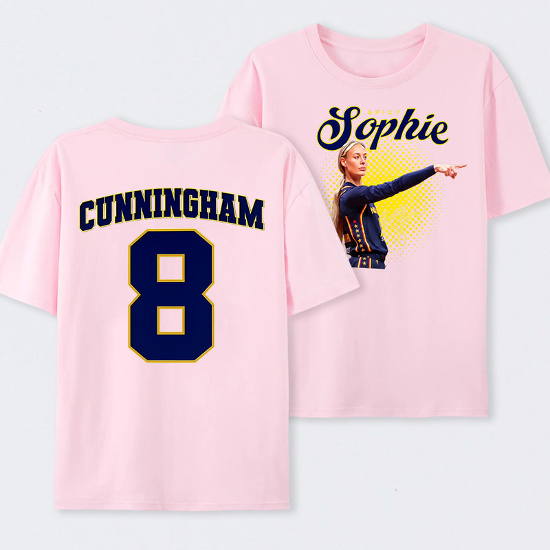 Sophie Cunningham Basketball Fan Gift Vintage Graphic T-Shirt