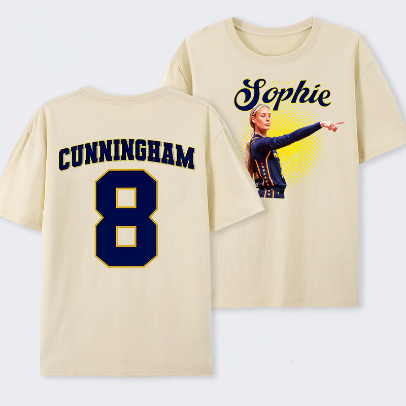 Sophie Cunningham Basketball Fan Gift Vintage Graphic T-Shirt