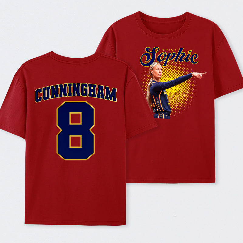 Sophie Cunningham Basketball Fan Gift Vintage Graphic T-Shirt