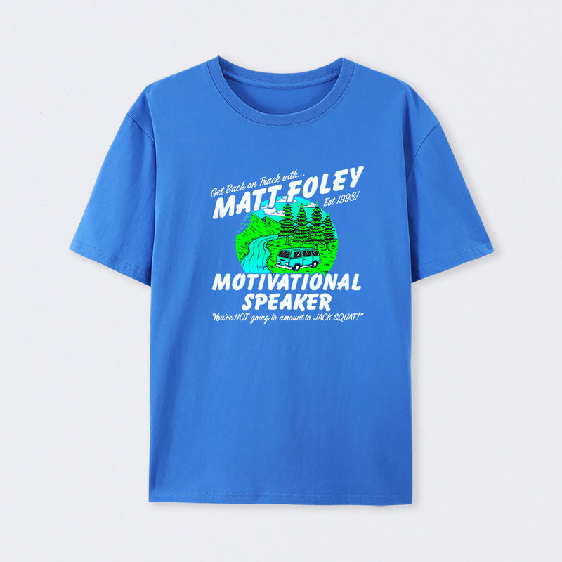 Matt Foley Motivational Speaker Van Forest Scene Unisex T-shirt