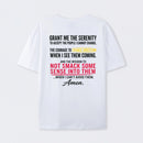 Grant Me The Serenity Funny Slogan Cotton Unisex T-Shirt