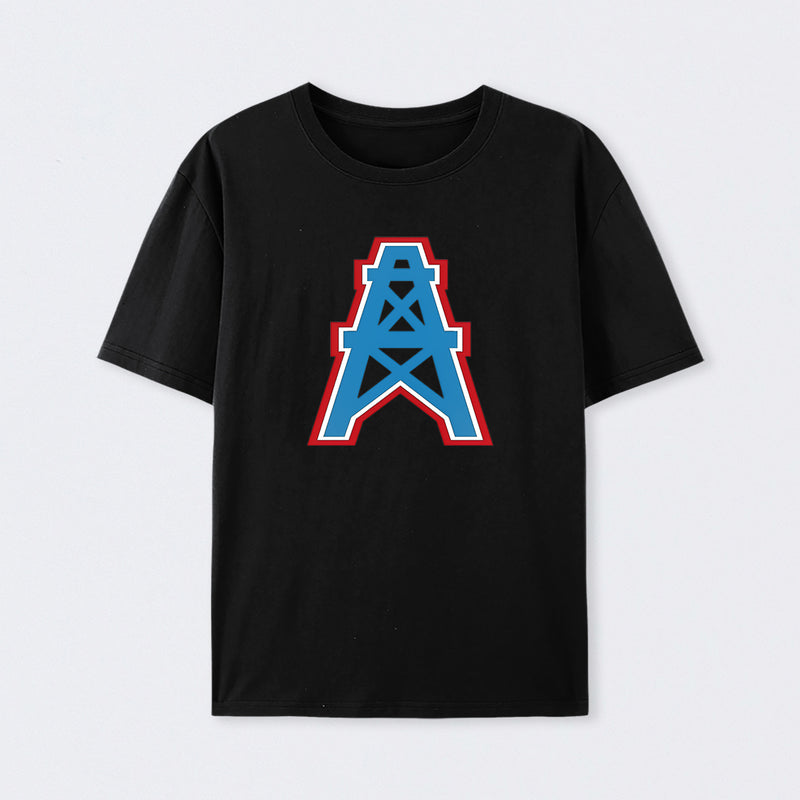Heavy Houston Oilers Cotton T-Shirt