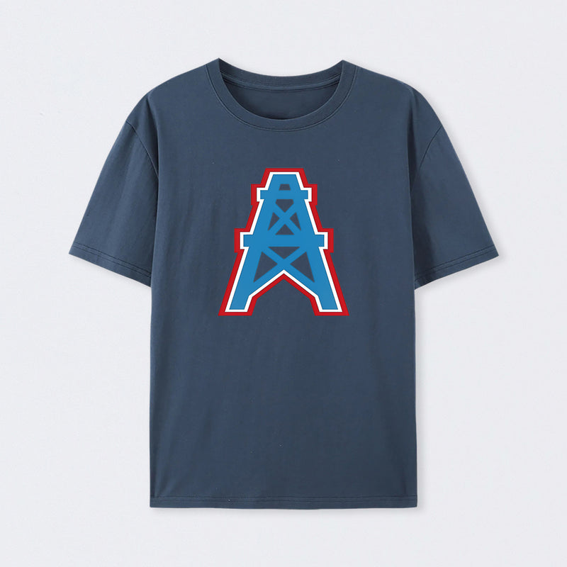 Heavy Houston Oilers Cotton T-Shirt