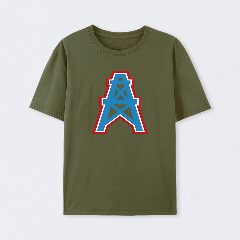 Heavy Houston Oilers Cotton T-Shirt