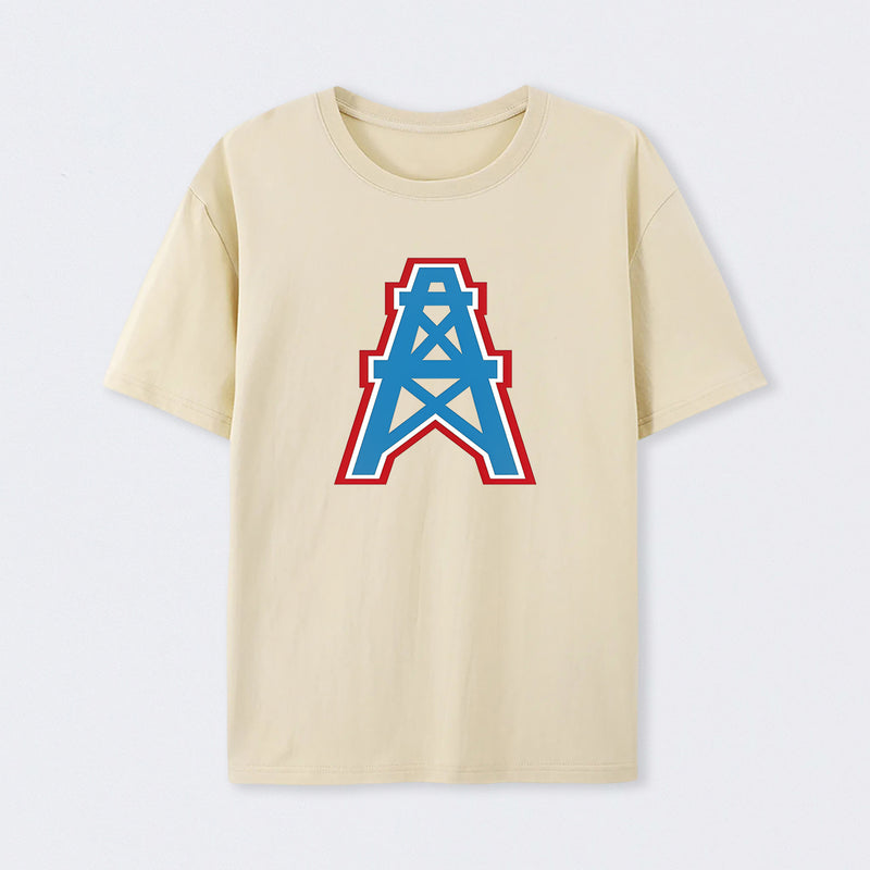 Heavy Houston Oilers Cotton T-Shirt