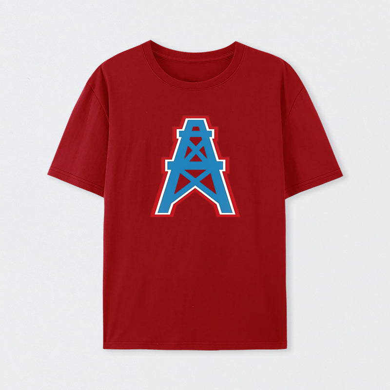 Heavy Houston Oilers Cotton T-Shirt
