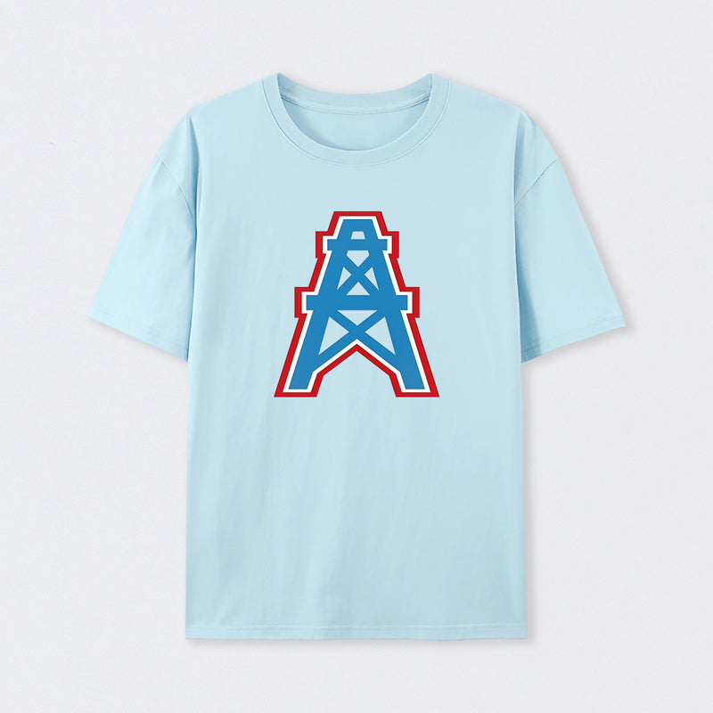Heavy Houston Oilers Cotton T-Shirt