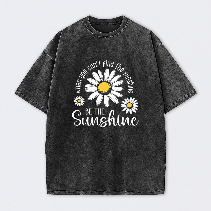 Flower Vintage Cotton Casual Graphic T-Shirt