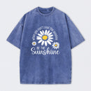 Flower Vintage Cotton Casual Graphic T-Shirt