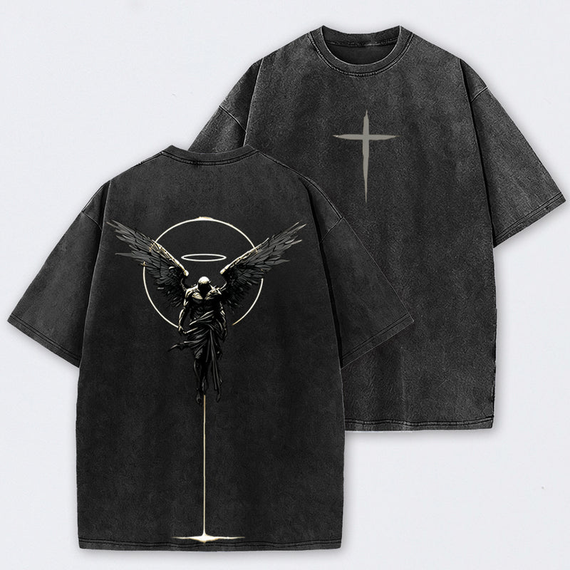 ARCHANGEL OF REPENTANCE Fallen Angel Double Printed T-Shirt