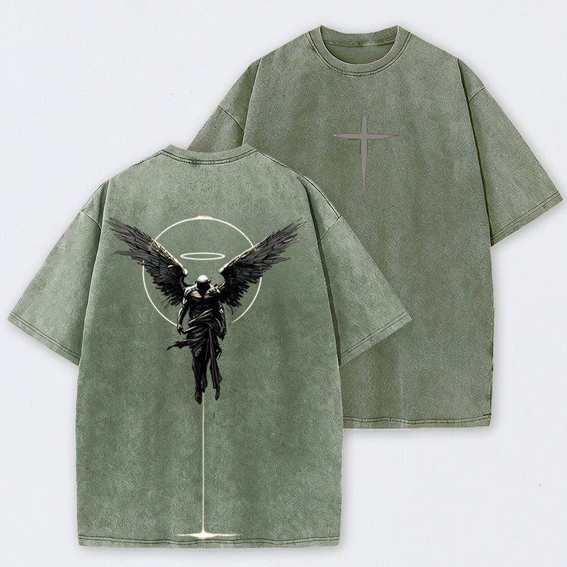 ARCHANGEL OF REPENTANCE Fallen Angel Double Printed T-Shirt