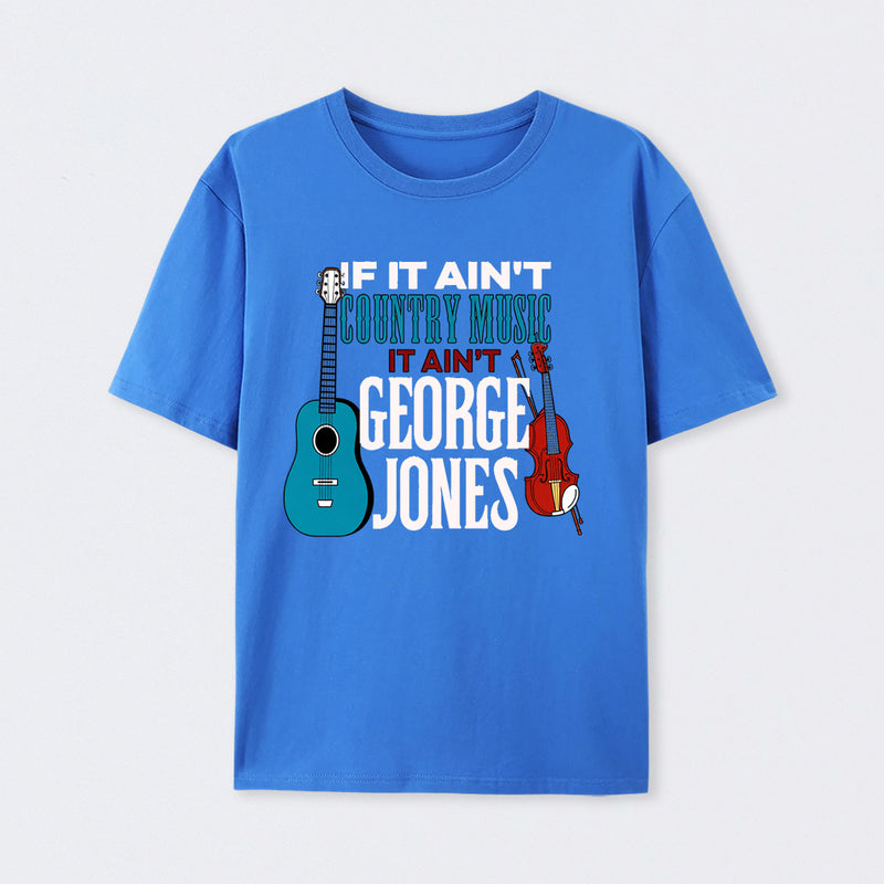 George Jones No Shows Two Side T-Shirt