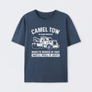 Camel Towing Print T-Shirt