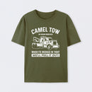 Camel Towing Print T-Shirt