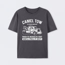 Camel Towing Print T-Shirt