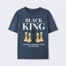 The Most Powerful Piece Chess King Print T-Shirt