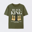 The Most Powerful Piece Chess King Print T-Shirt