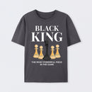 The Most Powerful Piece Chess King Print T-Shirt