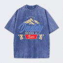 Daddy Needs A Beer Shirt Vintage Washed T-Shirt