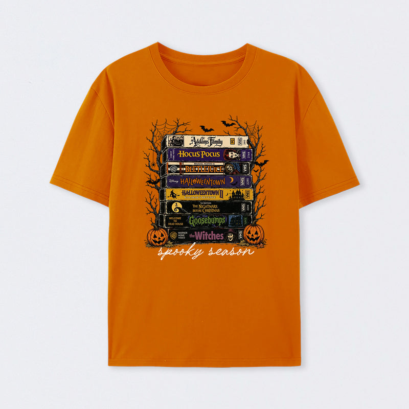 Vintage Halloween Movie Retro Spooky Season T-Shirt