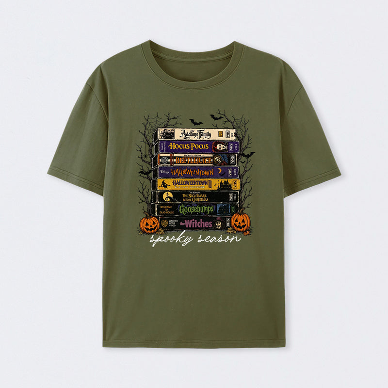 Vintage Halloween Movie Retro Spooky Season T-Shirt