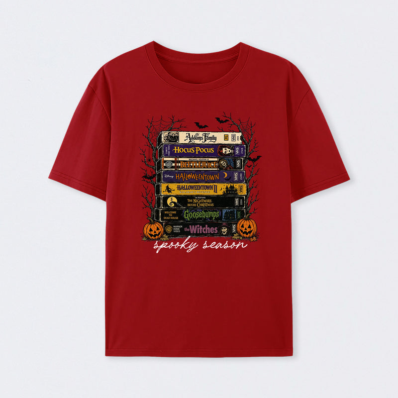 Vintage Halloween Movie Retro Spooky Season T-Shirt
