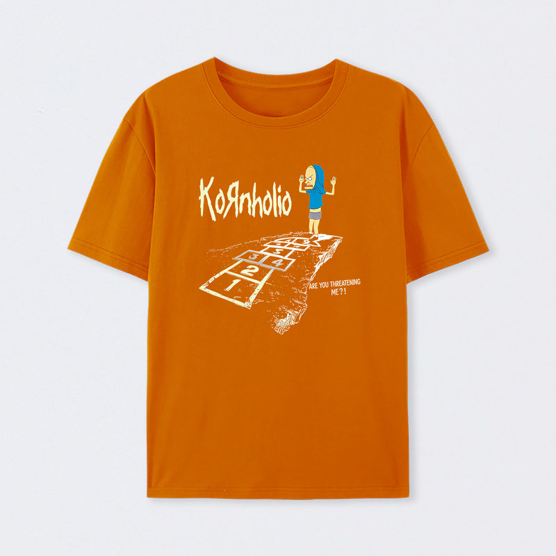 Vintage Kornholio Graphic Funny T-Shirt