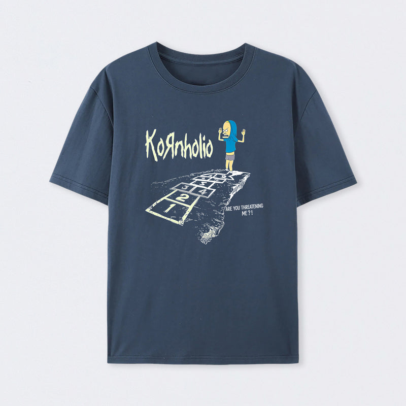 Vintage Kornholio Graphic Funny T-Shirt