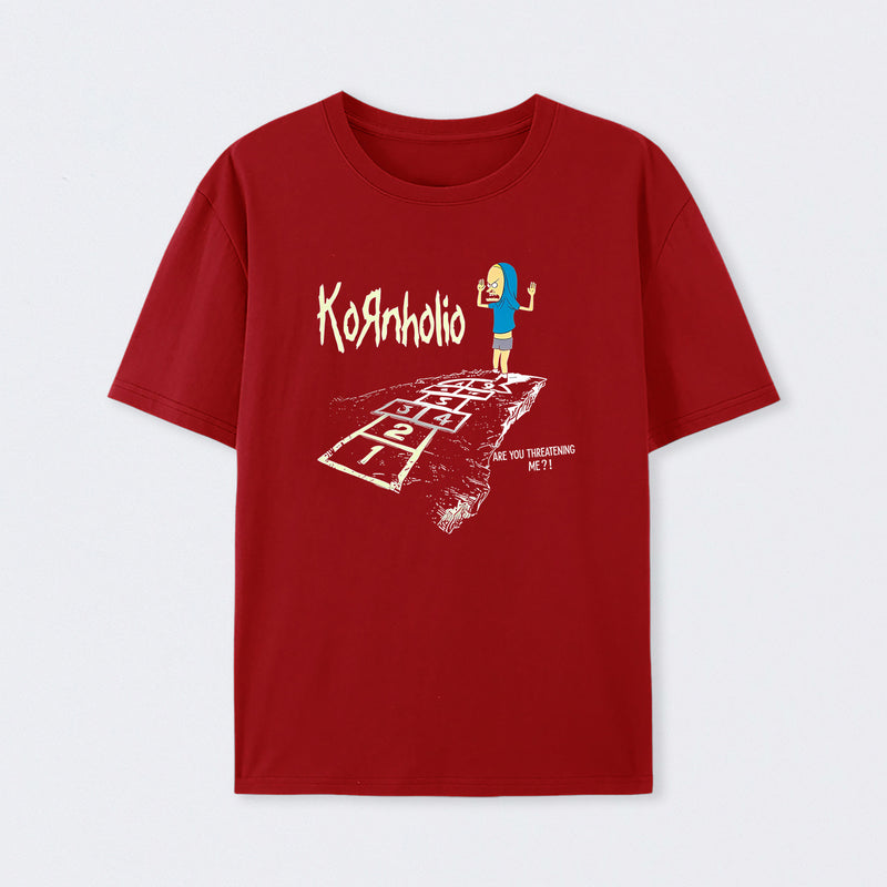 Vintage Kornholio Graphic Funny T-Shirt