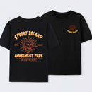Spooky Island Retro Cartoon Halloween Movie T-Shirt