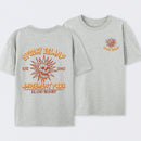Spooky Island Retro Cartoon Halloween Movie T-Shirt