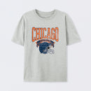 Vintage Football Hometown Team Print T-Shirt