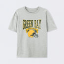 Vintage Football Hometown Team Print T-Shirt