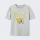 Vintage Football Hometown Team Print T-Shirt