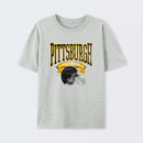 Vintage Football Hometown Team Print T-Shirt