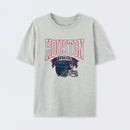 Vintage Football Hometown Team Print T-Shirt