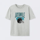 Vintage Football Hometown Team Print T-Shirt