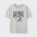 Vintage Football Hometown Team Print T-Shirt