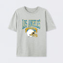 Vintage Football Hometown Team Print T-Shirt