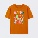 Happy To See Your Face Teacher T-Shirt