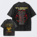 Rush Fifty Something Tour 2026 Washed T-Shirt
