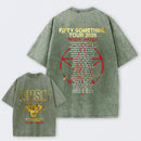 Rush Fifty Something Tour 2026 Washed T-Shirt