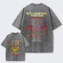 Rush Fifty Something Tour 2026 Washed T-Shirt
