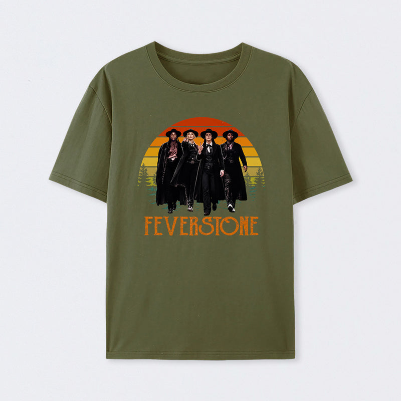 Sophie Cunningham Feverstone Vintage Western Basketball T-Shirt