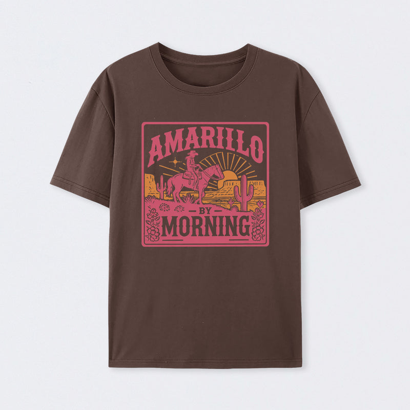 Amarillo By Morning Country Music T-Shirt