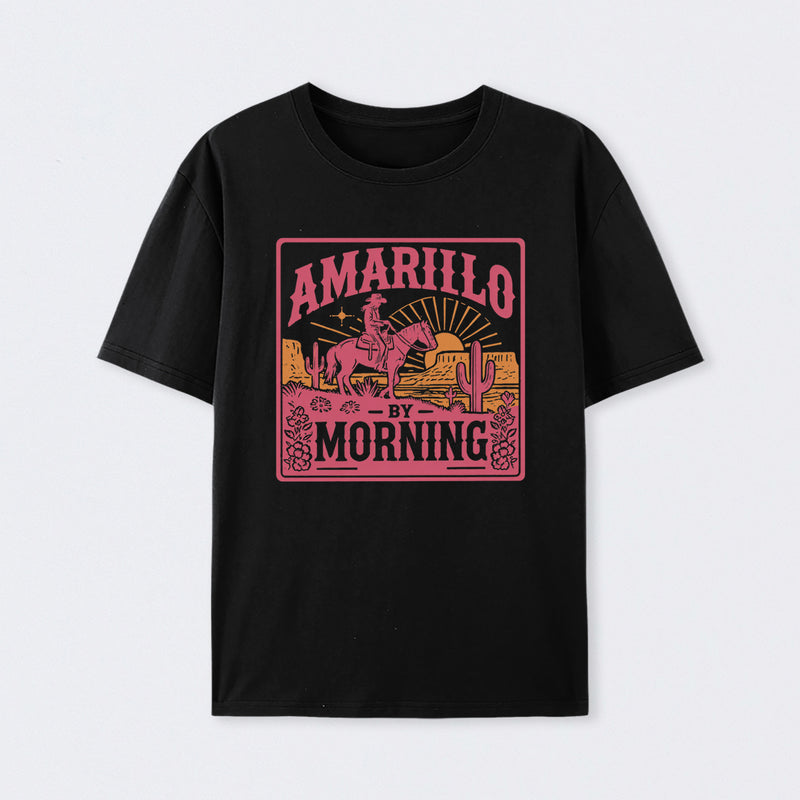 Amarillo By Morning Country Music T-Shirt
