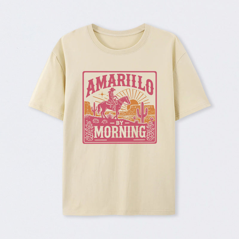 Amarillo By Morning Country Music T-Shirt