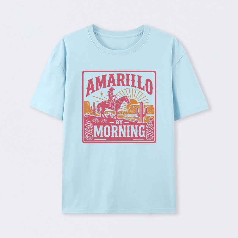 Amarillo By Morning Country Music T-Shirt